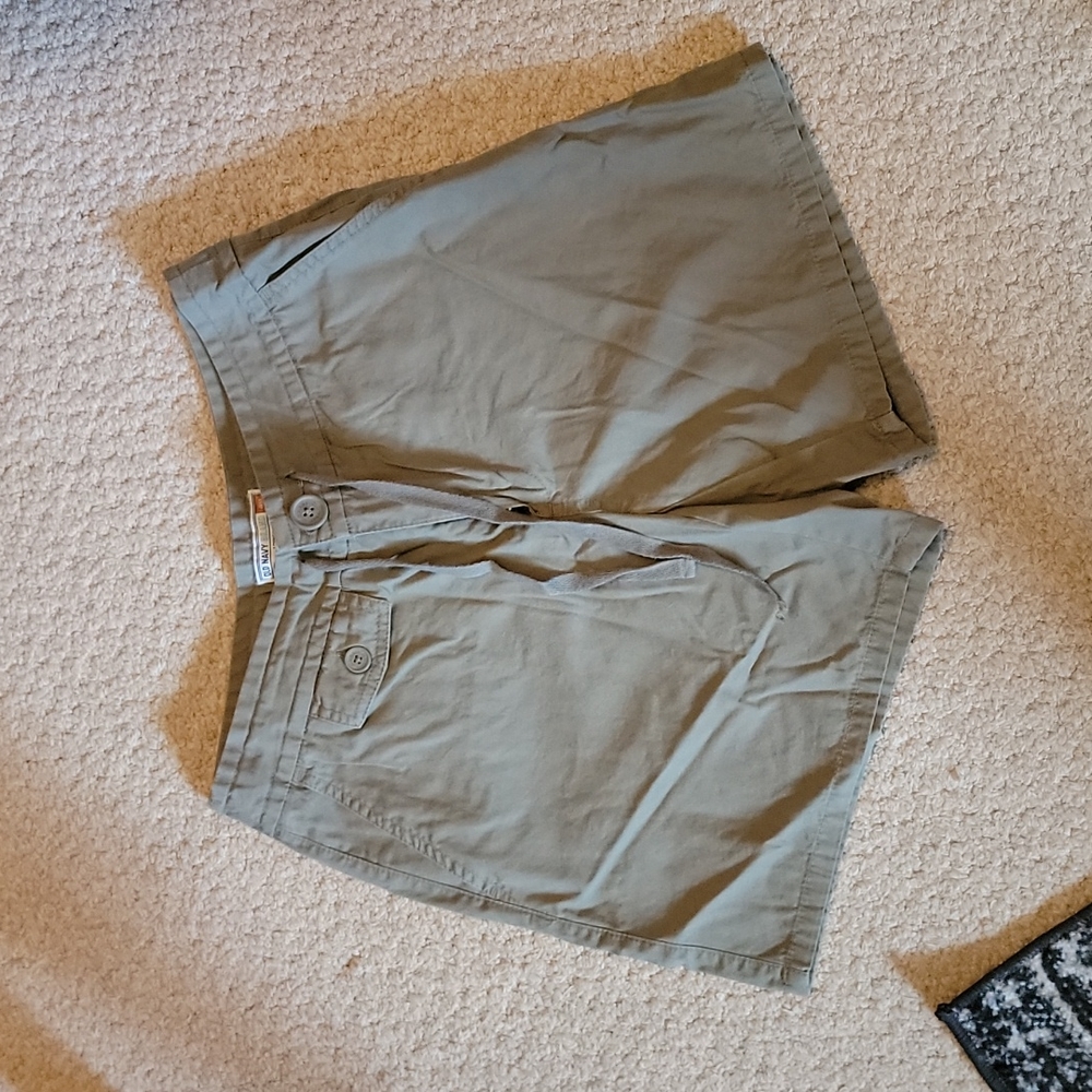light olive shorts